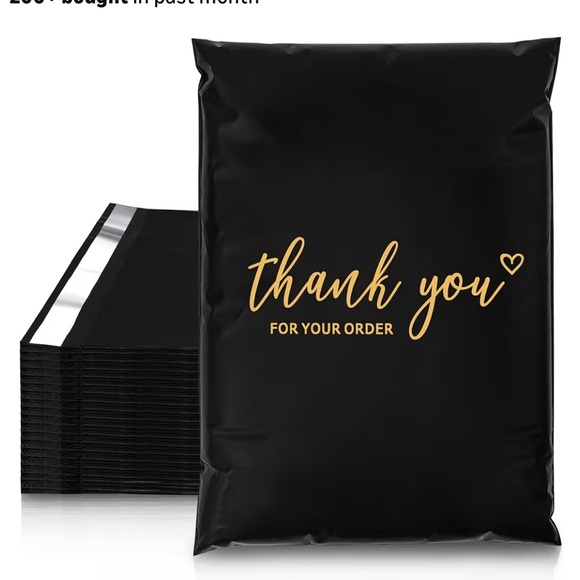 40 10x13 Poly Mailers, 100 Cards & 500 Stickers Bundle - Picture 4 of 15